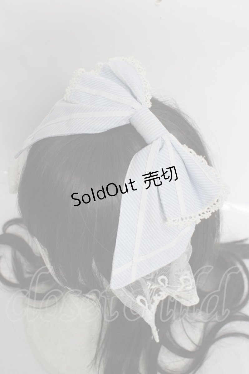 画像5: BABY, THE STARS SHINE BRIGHT / セーラーリボンカチューシャ  サックス Y-26-04-27-017-BA-AC-SZ-ZY (5)