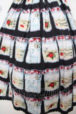 画像5: Emily Temple cute / ジャム瓶ノースリーブワンピース  黒 Y-26-04-27-160-ET-OP-SZ-ZY (5)