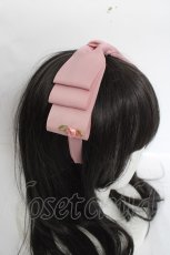 画像2: m petit by misako / NINA`Sカチューシャ  ピンク Y-26-04-27-018-LO-AC-SZ-ZY (2)