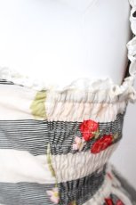 画像3: Emily Temple cute / ストライプいちごノースリーブワンピース 150 オフ×黒 Y-26-04-27-166-ET-OP-SZ-ZY (3)