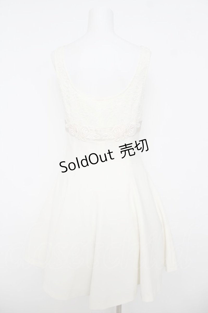 画像2: JESUS DIAMANTE / BIGリボンドールワンピース 42 オフ Y-26-04-27-168-JE-OP-SZ-ZY (2)