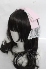 画像1: Chalmiere / リボンカチューシャ  ピンク Y-26-04-27-019-LO-AC-SZ-ZY (1)