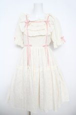 画像1: axes femme kawaii / コットンレースワンピース M 生成り Y-26-04-27-178-AX-OP-SZ-ZY (1)