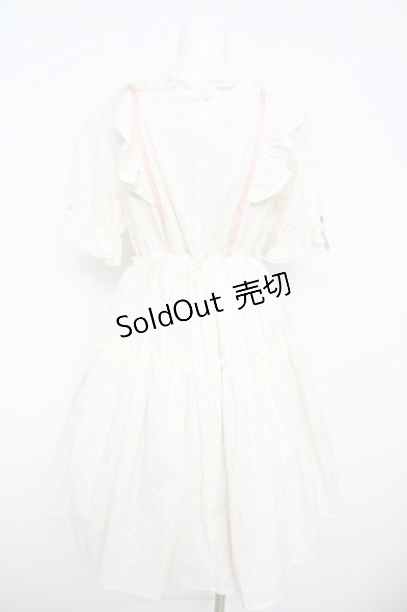 画像2: axes femme kawaii / コットンレースワンピース M 生成り Y-26-04-27-178-AX-OP-SZ-ZS (2)