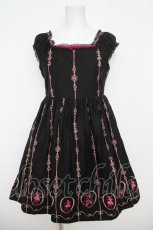 画像1: Shirley Temple / バレリーナプリントワンピース 160 黒 Y-26-04-27-179-ET-OP-SZ-ZY (1)