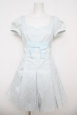 画像1: JESUS DIAMANTE / 小悪魔ワンピース 42 ストライプ/サックス Y-26-04-27-180-JE-OP-SZ-ZY (1)