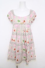 画像1: Emily Temple cute / ラッピングワンピース  グレー Y-26-04-27-183-ET-OP-SZ-ZY (1)