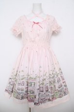 画像1: Emily Temple cute / ショップワンピース  ピンク Y-26-04-27-184-ET-OP-SZ-ZY (1)