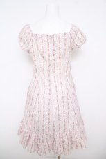 画像2: Emily Temple cute / ローズ×ストライプワンピース  ピンク Y-26-04-27-186-ET-OP-SZ-ZY (2)