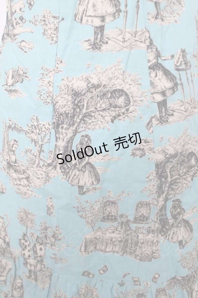 画像3: Emily Temple cute / 総柄アリスワンピース  サックス Y-26-04-27-189-ET-OP-SZ-ZY (3)