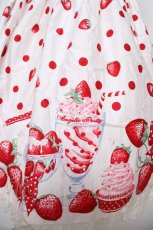 画像4: Angelic Pretty / Milky Berryホルターネックジャンパースカート  オフ Y-26-04-27-193-AP-OP-SZ-ZY (4)