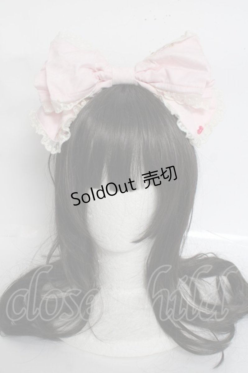 画像1: BABY, THE STARS SHINE BRIGHT / チェリーローズカチューシャ  ピンク Y-26-04-27-021-BA-AC-SZ-ZY (1)