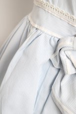 画像5: BABY, THE STARS SHINE BRIGHT / クラウン刺繍のセーラースクールジャンパースカート  サックス Y-26-04-27-195-BA-OP-SZ-ZY (5)