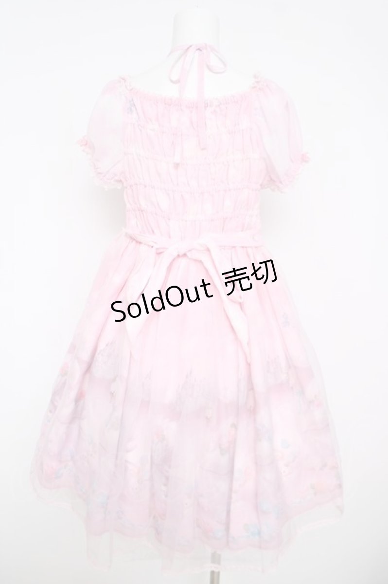 画像2: Angelic Pretty / Milky Swanミニ袖ワンピース  ピンク Y-26-04-27-196-AP-OP-SZ-ZY (2)