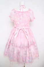 画像2: Angelic Pretty / Milky Swanミニ袖ワンピース  ピンク Y-26-04-27-196-AP-OP-SZ-ZY (2)