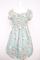 画像2: Emily Temple cute / カップケーキ&カトラリーワンピース M ミントグリーン Y-26-04-27-197-ET-OP-SZ-ZY (2)