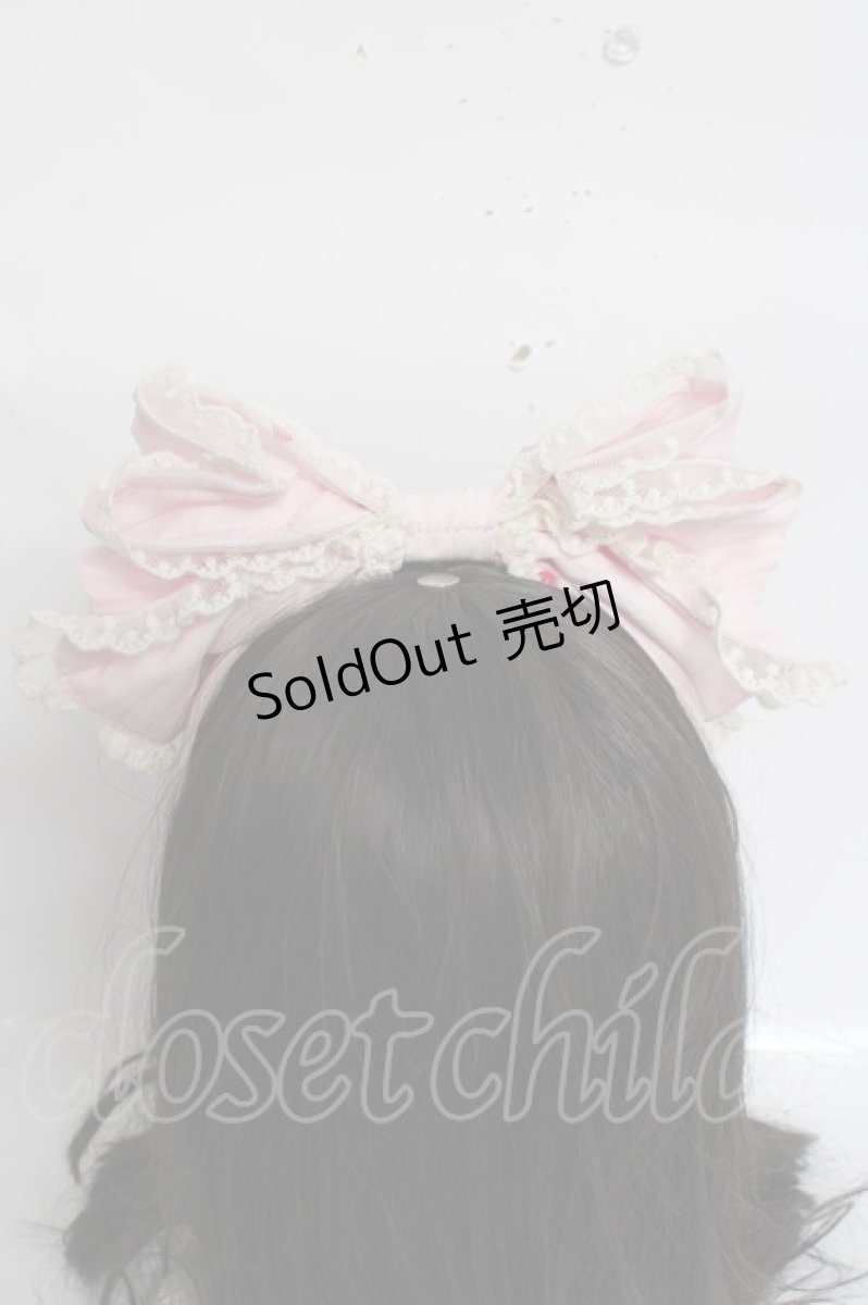 画像3: BABY, THE STARS SHINE BRIGHT / チェリーローズカチューシャ  ピンク Y-26-04-27-021-BA-AC-SZ-ZY (3)