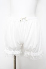 画像1: m petit by misako / ドロワーズ M-L 白 Y-26-04-27-199-LO-PA-SZ-ZY (1)