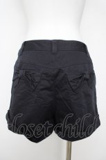 画像2: Emily Temple cute / ポケットリボンショートパンツ  紺 Y-26-04-27-200-ET-PA-SZ-ZY (2)