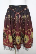 画像1: axes femme kawaii / 鍵柄スカート M 赤 Y-26-04-27-209-AX-SK-SZ-ZY (1)