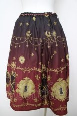 画像2: axes femme kawaii / 鍵柄スカート M 赤 Y-26-04-27-209-AX-SK-SZ-ZY (2)