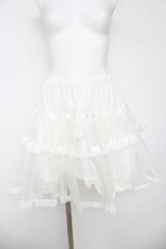 画像1: Angelic Pretty / サテンリボンパニエ  白 Y-26-04-27-210-AP-SK-SZ-ZY (1)