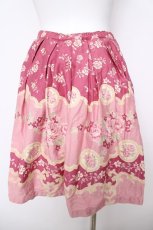 画像2: Emily Temple cute / ヴィクトリアスカート  ワイン Y-26-04-27-214-ET-SK-SZ-ZY (2)