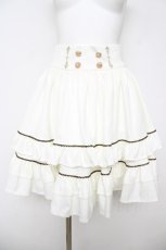 画像1: Silent Mars / 堕月法則ティアードミニスカート  白 Y-26-04-27-216-LO-JA-SZ-ZY (1)