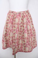 画像1: Emily Temple cute / トゥシューズゴブラン柄スカート  ピンク Y-26-04-27-217-ET-SK-SZ-ZY (1)