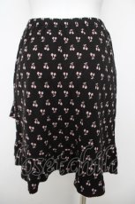 画像2: Emily Temple cute / チェリー柄カットスカート  黒×ピンク Y-26-04-27-219-ET-SK-SZ-ZY (2)