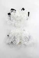 画像2: BABY, THE STARS SHINE BRIGHT / サテンリボンのチュールレースお袖留め  黒 Y-26-04-27-023-BA-ZA-SZ-ZY (2)