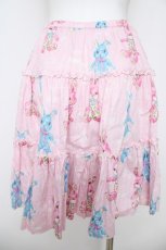 画像2: Emily Temple cute / うさぎぬいぐるみスカート  ピンク Y-26-04-27-238-ET-SK-SZ-ZY (2)