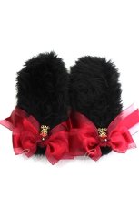 画像1: ALICE and the PIRATES / うさみみピンクリップ  黒 Y-26-04-27-026-PA-AC-SZ-ZY (1)