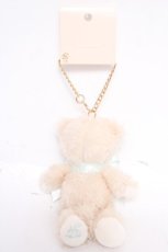画像2: Maison de FLEUR / 阪急西宮ガーデンズ限定ベアチャーム F ベージュ×ミント Y-26-05-01-007-LO-ZA-SZ-ZY (2)