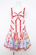 画像1: Angelic Pretty / Toy Doll Boxサロペットセット  オフ Y-26-05-01-078-AP-OP-SZ-ZY (1)