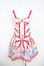 画像2: Angelic Pretty / Toy Doll Boxサロペットセット  オフ Y-26-05-01-078-AP-OP-SZ-ZY (2)
