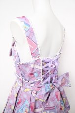 画像5: Angelic Pretty / Fancy Stationeryジャンパースカート  ラベンダー Y-26-05-01-079-AP-OP-SZ-ZY (5)
