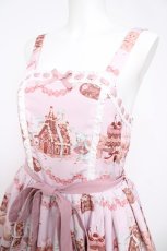 画像3: axes femme kawaii / お菓子の家柄ジャンスカ  ピンク Y-26-05-01-080-AX-OP-SZ-ZY (3)