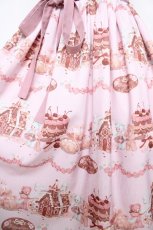 画像4: axes femme kawaii / お菓子の家柄ジャンスカ  ピンク Y-26-05-01-080-AX-OP-SZ-ZY (4)