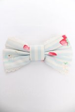 画像1: Angelic Pretty / sheep garden バレッタ  サックス Y-26-05-01-013-AP-ZA-SZ-ZY (1)