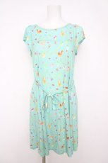画像1: Cherir la femme / ぼんやりワンピース M サックス Y-26-05-01-103-LO-OP-SZ-ZY (1)