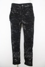画像1: SEX POT ReVeNGe / GRUNGE PUNK CRUSH STRETCH スキニーパンツ  黒 Y-26-05-01-117-SP-PA-SZ-ZY (1)