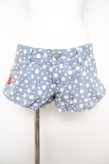 画像1: LISTEN FLAVOR / ドットバルーンショートパンツ M ブルー Y-26-05-01-122-PU-PA-SZ-ZY (1)