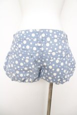 画像2: LISTEN FLAVOR / ドットバルーンショートパンツ M ブルー Y-26-05-01-122-PU-PA-SZ-ZY (2)