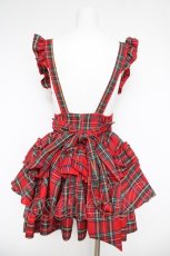 画像2: CATCOCOON（海外ロリータブランド） / A Doll's House スカート M 赤チェック Y-26-05-01-146-PU-SK-SZ-ZY (2)
