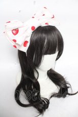 画像1: Angelic Pretty / Milky Berryカチューシャ  白 Y-26-05-01-023-AP-AC-SZ-ZY (1)