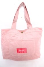 画像2: PINK HOUSE / キティーズ・ブラザーズ刺繍スエードバッグ F ピンク Y-26-05-01-027-LO-BG-SZ-ZY (2)