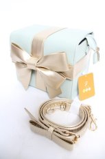 画像1: F i.n.t / 多重リボンプレゼントBOXバッグ F ミント Y-26-05-01-030-CA-BG-SZ-ZY (1)
