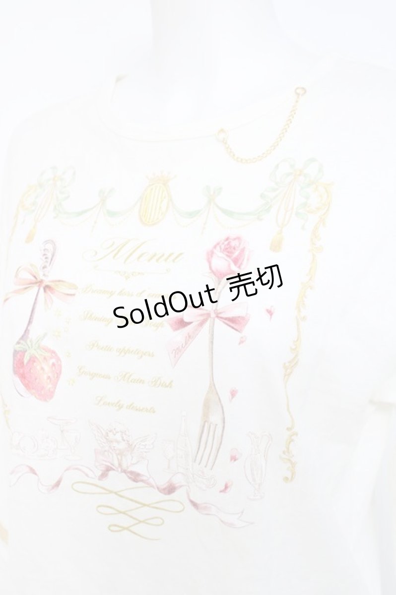 画像3: MILK / Menu Tee  オフ Y-26-05-02-003-ML-TO-SZ-ZY (3)