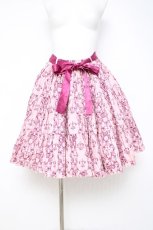 画像1: metamorphose / クラウンクロスティアードスカート(2007)  ピンク Y-26-05-02-024-ME-SK-SZ-ZY (1)